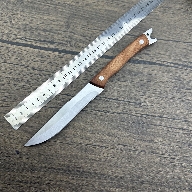 剑鹰锋利手把肉刀加厚木柄