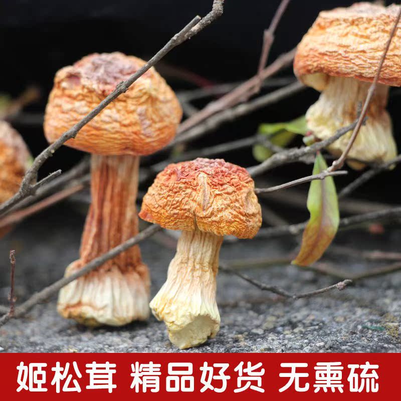 姬松茸干货庆元特产仿野生特级巴西菇蘑菇松茸菌煲汤