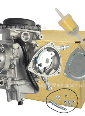 化油器 For KingQuad 300 LT-F300 LTF300F 4X4 2000-2002 摩托车