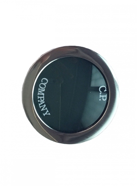 C.P品牌服装袖子装饰品护眼片圆形眼镜片灰色现货配件水滴