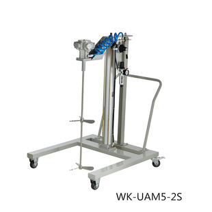 WOLF KING气动搅拌机台湾狼王5加仑油漆涂料搅拌器50加仑大搅拌机