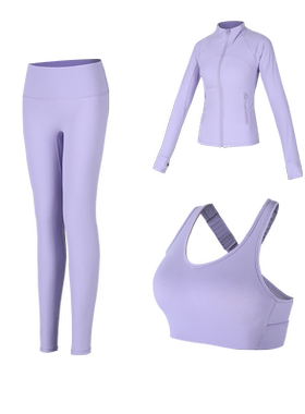 瑜伽服上衣女拉链开衫款健身外套