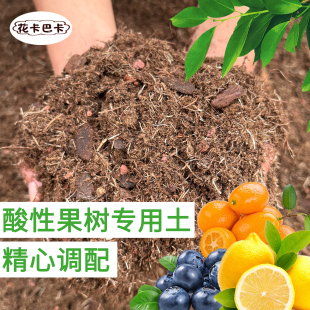 柠檬树专用土香水柠檬佛手柑橘盆栽蓝莓草莓营养土种植土果树基质