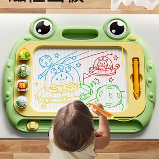 儿童磁性画板家用1一3岁宝宝写字板涂鸦绘画画磁力可擦婴幼儿玩具