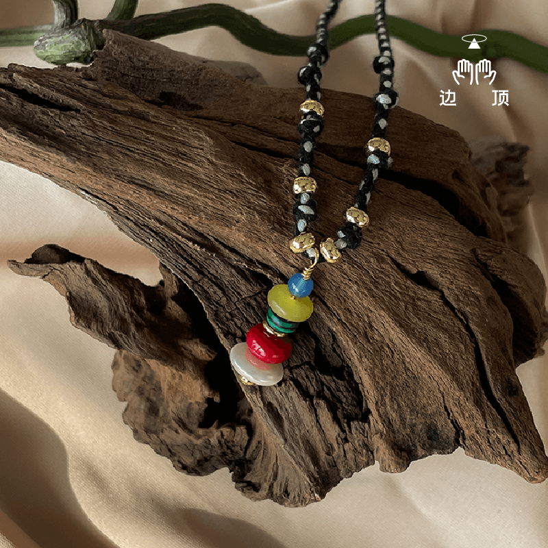 边顶藏式开运项链宋佳同款求福