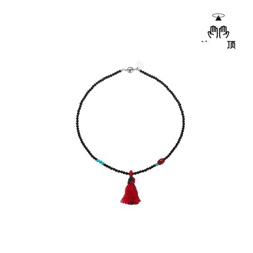 边顶“睿智、知识”项链手工原创