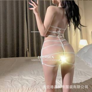 江苏灌云趣味性内衣连云港绑带免脱睡衣制服套装趣味睡衣qq内衣情