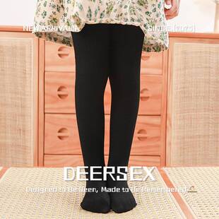 汕头市潮阳区谷饶安婷露针织内衣厂春秋儿童防滑连裤袜棉质纯色竖