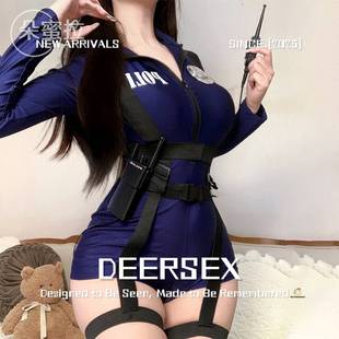 灌云季末服饰夜店女察套装高级感女角色扮演制服趣味睡衣qq内衣情