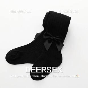 中山纯棉内裤春秋款棉质大蝴蝶结儿童打底裤大宝宝女童连裤袜