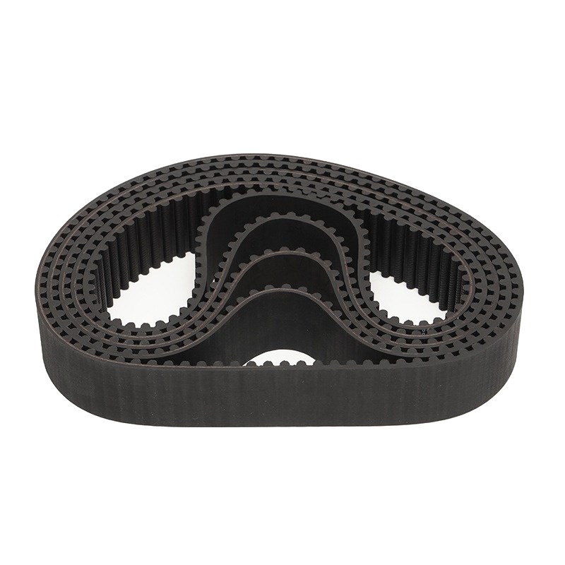 5M橡胶同步带 HTD 290~510工业传送带齿形带黑色精度高抗磨损