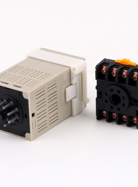 DH48S-1Z 时间继电器 220V 数显 24V12V380V8脚1组延时 控制器