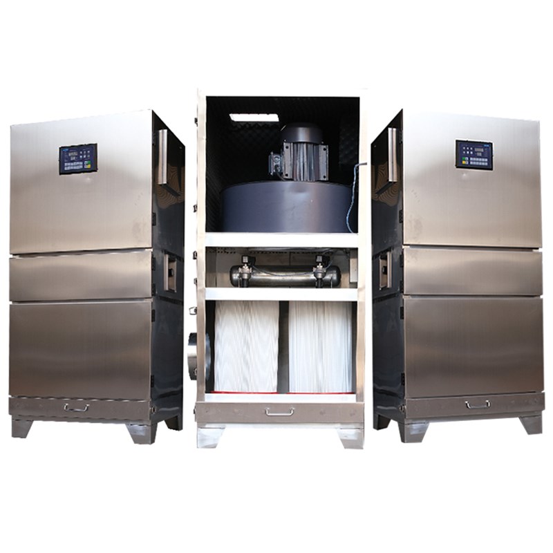 脉冲滤筒吹尘器单机移动式工业打磨抛光环保集尘器设备布袋收尘器