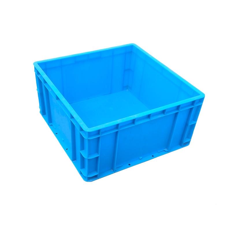加厚正方形周转箱塑料零件盒收纳正方型塑料箱收纳盒工具箱物流箱