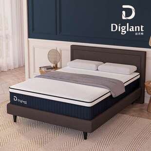 Diglant软硬适中床垫压缩卷包家用酒店席梦思记忆棉独立弹簧床垫
