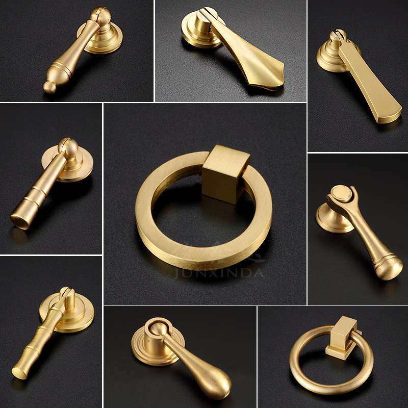铜拉手实心黄铜中欧式抽屉衣柜门鞋酒橱电视柜门小拉手家具把手,基础建材,小拉手,淘宝优惠券,粉丝福利购,淘宝优惠卷