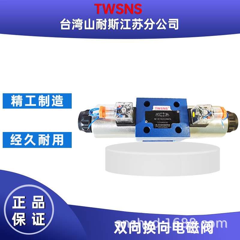 TWSNS电磁阀4WE10G 10E 10H 10J双向换向阀AC220V DC24V