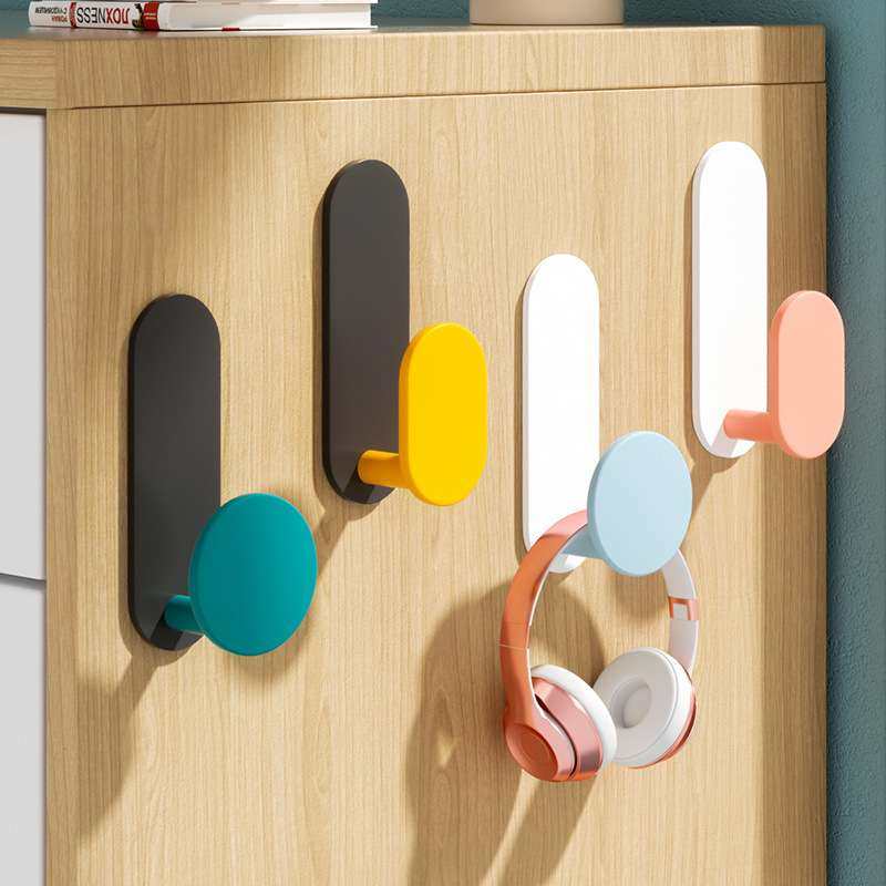 免打孔挂钩粘胶门后挂衣架无痕承重墙壁包衣帽钩玄关钥匙收纳,收纳整理,挂门置物架,淘宝优惠券,粉丝福利购,淘宝优惠卷