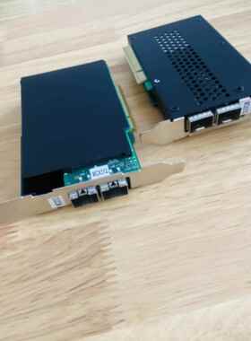 Mellanox ConnectX-3 MCX312B 双口10G万兆 光口网卡 NAS  ikuai