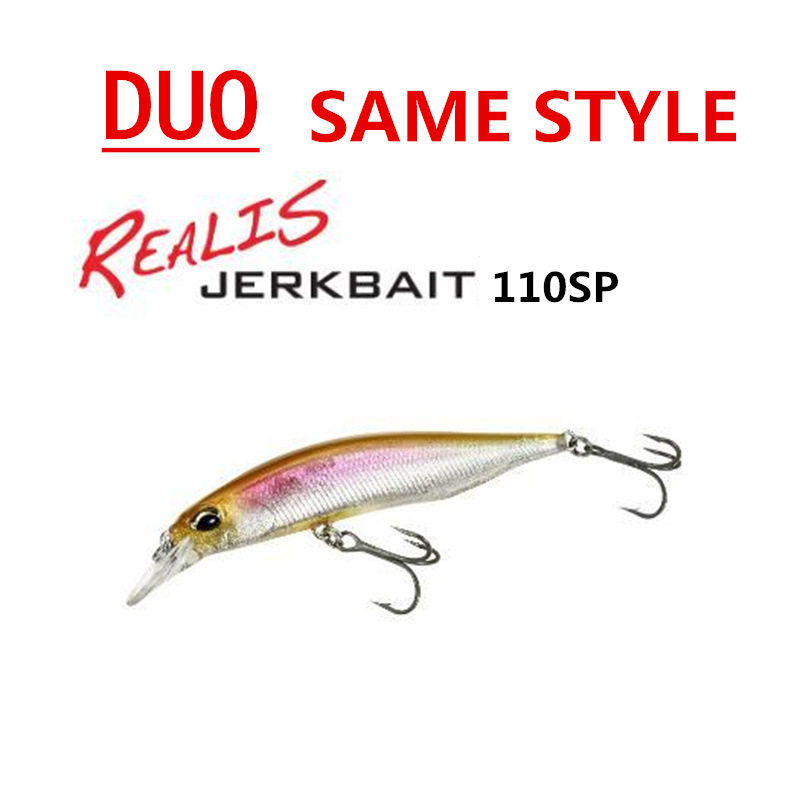 LURETV日本DUO进口REALIS JERKBAIT110SP抽停悬浮米诺15g远投微物