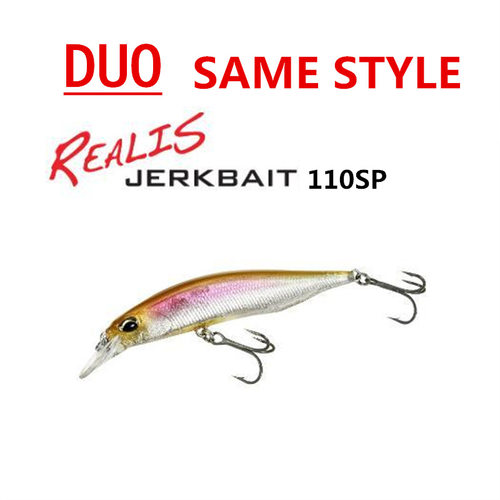 LURETV日本DUO进口REALIS JERKBAIT110SP抽停悬浮米诺15g远投微物