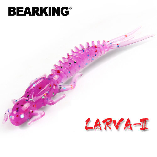 熊王BEARKING路亚蜻蜓幼虫沉水诱鱼鲈鱼翘嘴海水淡水软饵 L22
