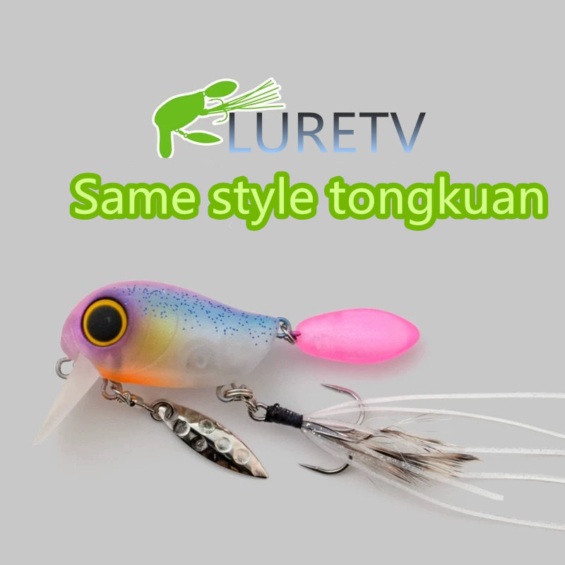 LURETV JACKALL SAME STYLE MICRO TAPPY路亚饵8克小胖水面系8031