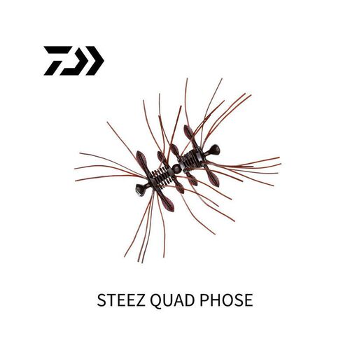 达瓦26新款百变蛛STEEZ QUAD PHOSE史帝兹浮水软饵鲈鱼饵