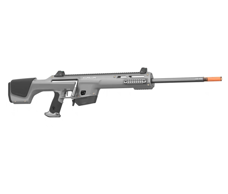 新工匠大师海绵软弹枪男孩玩具昆仑发射器 手拉栓软弹大狙击造型