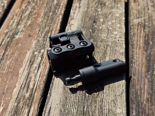 EG RDF-20225K Hybrid Mount战术户外通用T2支架望远镜 弹弓玩具