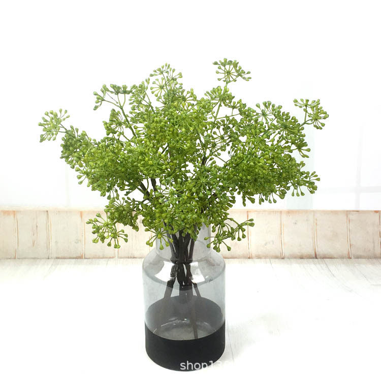 单支小马桑果仿真花花束 塑料花假花婚庆家居装饰仿真浆果