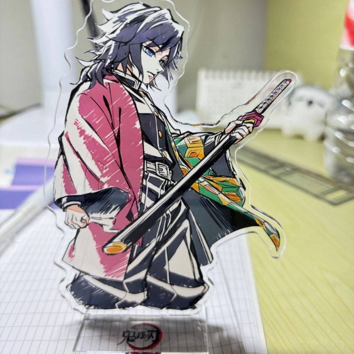 【全店满20包邮】鬼灭之刃 水柱 富冈义勇 锖兔 自制亚克力立牌,模玩/动漫/周边/娃圈三坑/桌游,动漫徽章/立牌,淘宝优惠券,粉丝福利购,淘宝优惠卷