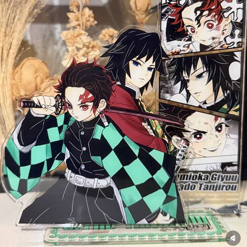 【全店满20包邮】鬼灭之刃灶门炭治郎富冈义勇自制周边亚克力立牌