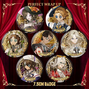 【全店满20包邮】第五人格自制摄影师红夫人小说家75mm大徽章吧唧