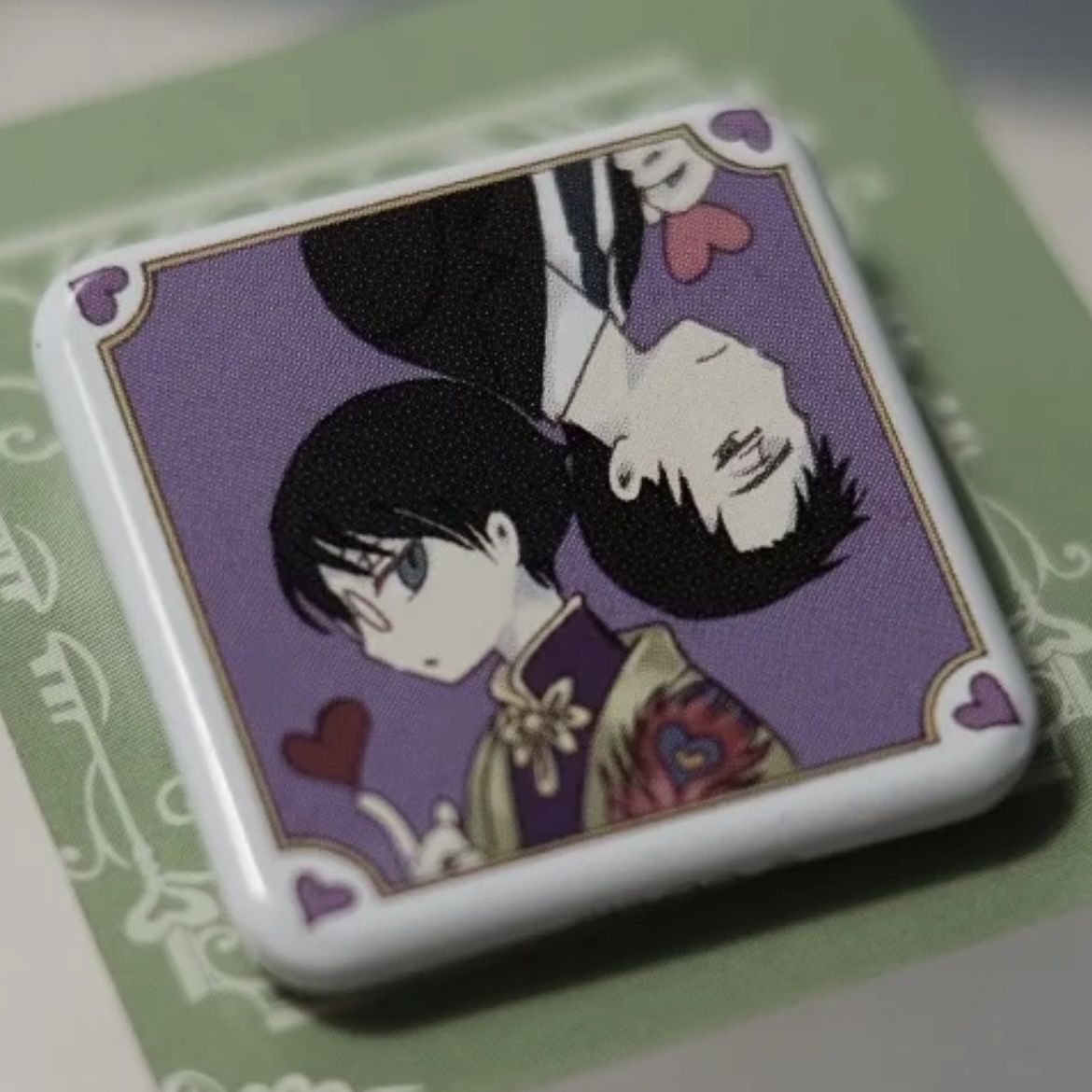 【全店满20包邮】xxxholic四月一日寻君周边百四情人节方吧唧自制