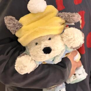 【娃衣】jellycat唐布利牧羊犬小狗玩偶穿着娃衣配饰衣服睡袍睡衣