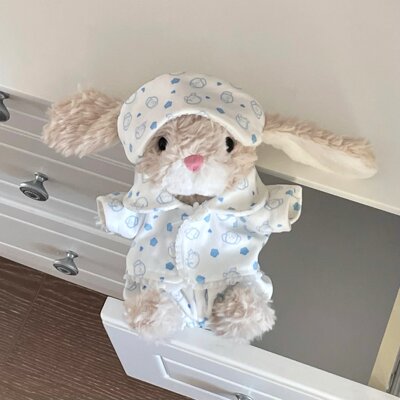 棉花娃娃甜美小兔鸭15cm娃衣配饰