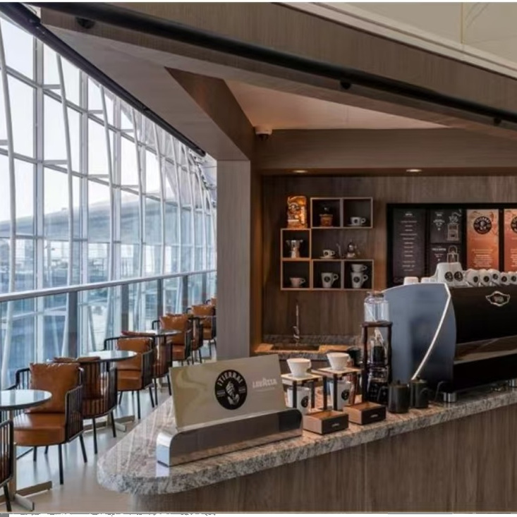 中国香港国际机场环亚贵宾室离境60号登机门Plaza Premium Lounge