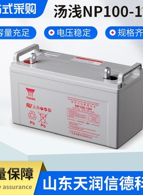 汤浅蓄电池NP100-12H12v100ah直流屏ups电源服务器机房备用