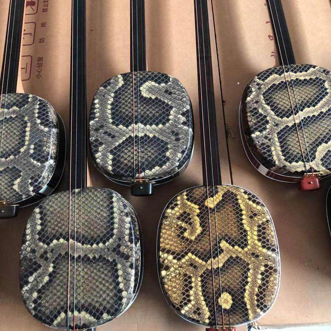 大红木直酸枝木黑檀木红老木三弦乐器 陕北说qkf木演奏三弦厂家销