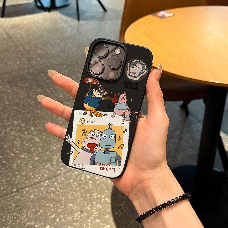 ins小红书机器人之梦适用于新款iPhone17promax手机壳17pro创意16图片