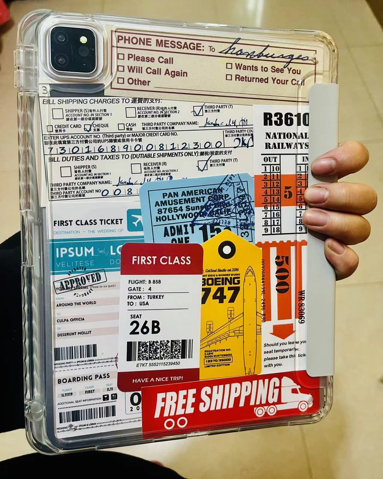 登机牌新款适用华为matepd