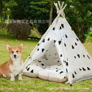狗窝猫窝中小型犬用品宠物窝可拆洗宠物帐篷狗狗四季 新品 可用