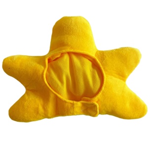 马尔济斯帽子约克夏小狗狗戴的搞怪保暖头套秋冬猫咪五角星头饰