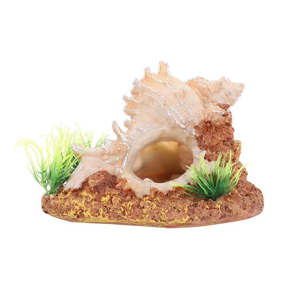 鱼缸造景仿真树脂海螺摆件水族箱装饰空心花螺鱼虾躲避洞穴工艺品,宠物/宠物食品及用品,造景/装饰,淘宝优惠券,粉丝福利购,淘宝优惠卷