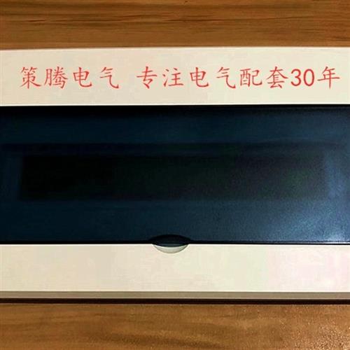 配电箱面板 梅兰平面板 10 12 15 18 21 24位电箱盖板  回路箱盖
