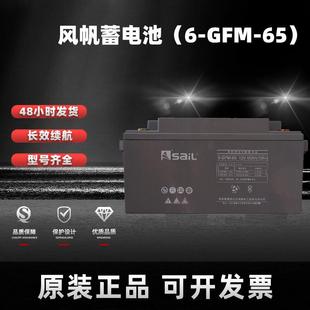 通讯基站直流屏用 65铅酸免维护UPS电池12V65AH 蓄电池6 GFM