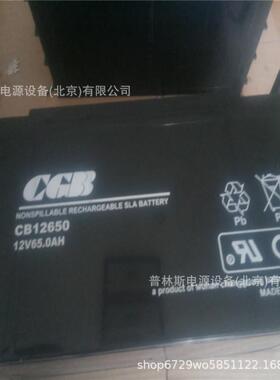 CGB蓄电池CB12650 武汉 12V65ah 直流屏ups不间断电源