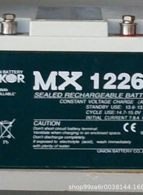 MX12310 友联12V31AH铅酸免维护 UPS EPS太阳能蓄电池