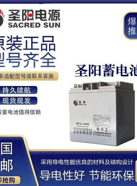 蓄电池12V24AH SP12-24FR 照明消防 UPS电源 免维护储能型电